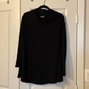 Free People Sweater tunic length with open back